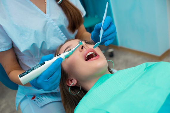patient sedated during dental procedure